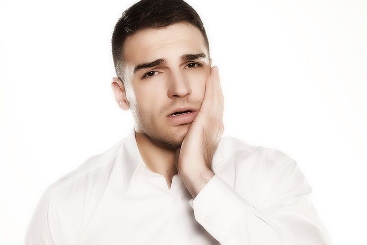 maux de dents et caries comme causes de prostatite