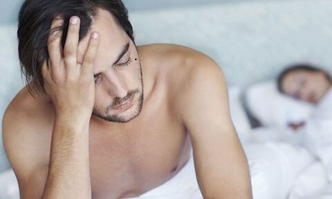 La conséquence de la prostatite peut être un manque de fonction érectile chez les hommes